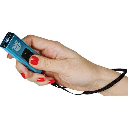 Slider Stun Gun LED Flashlight USB Charger