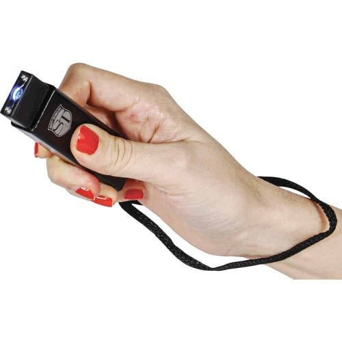 Slider Stun Gun LED Flashlight USB Charger