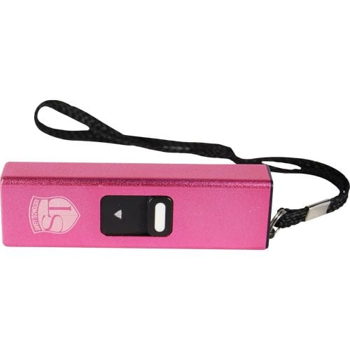 Slider Stun Gun LED Flashlight USB Charger