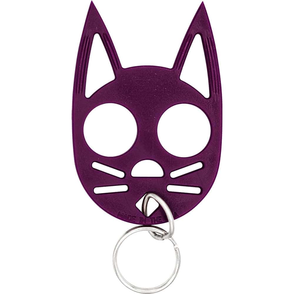 ST-CS-PURPLEjpg | Family Security - USA Cat Head Self Defense Keychain