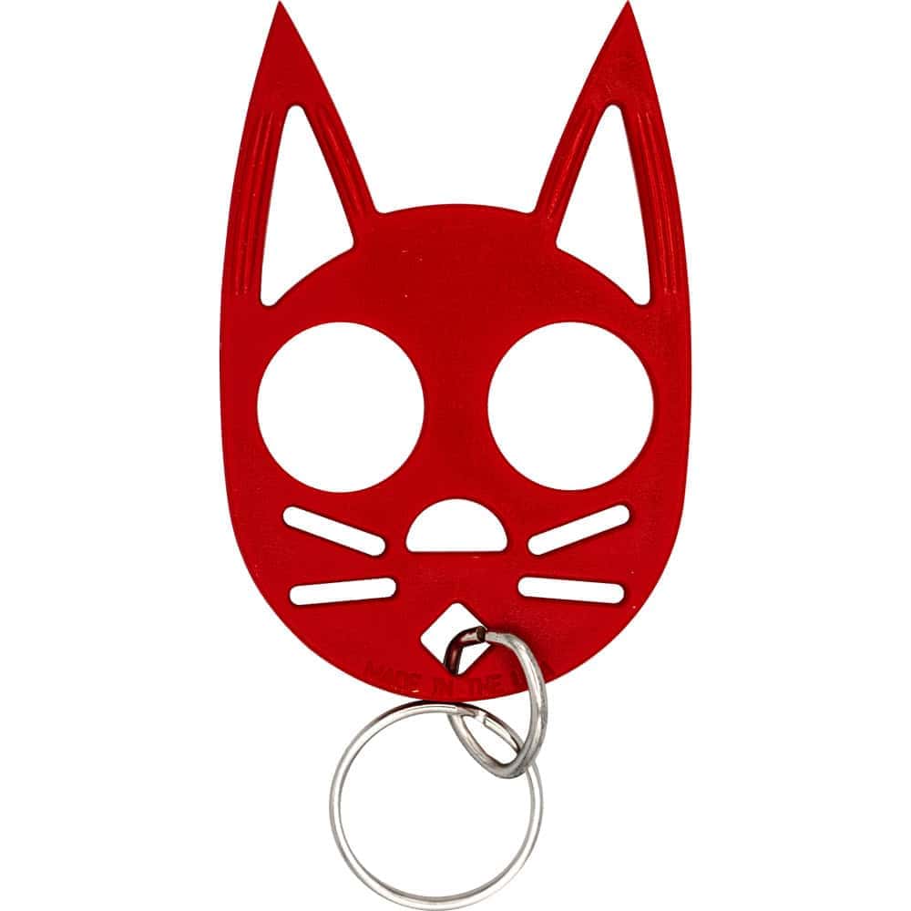 ST-CS-REDjpg | Family Security - USA Cat Head Self Defense Keychain