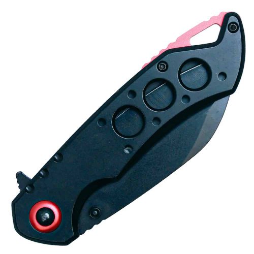 Assisted Open Folding Pocket Knife, Handle w/ Accents