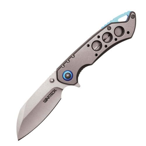 Assisted Open Folding Pocket Knife, Handle w/ Accents