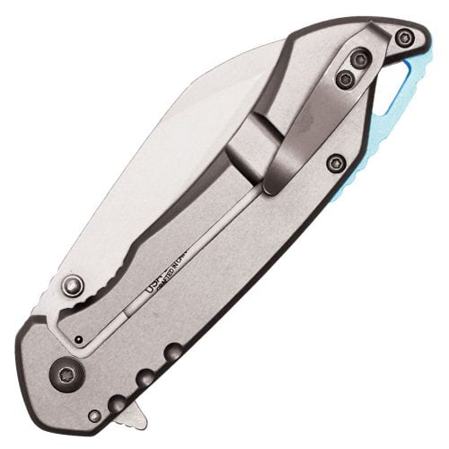 Assisted Open Folding Pocket Knife, Handle w/ Accents