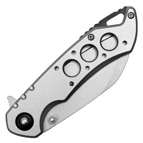 Assisted Open Folding Pocket Knife, Handle w/ Accents