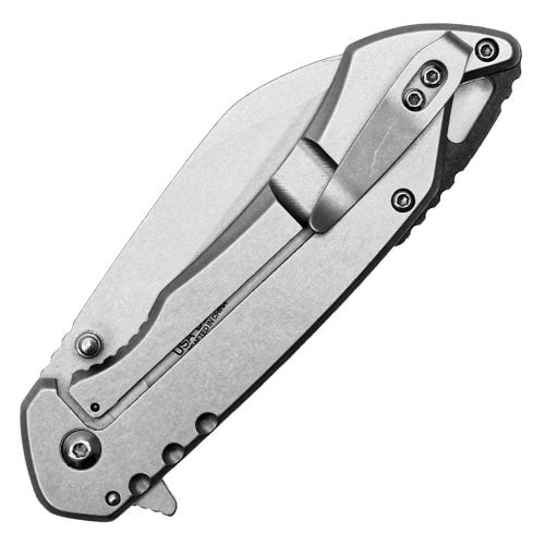Assisted Open Folding Pocket Knife, Handle w/ Accents