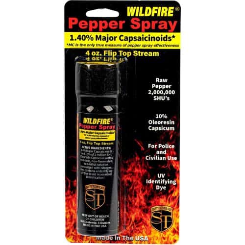 Wildfire Pepper Spray Stream