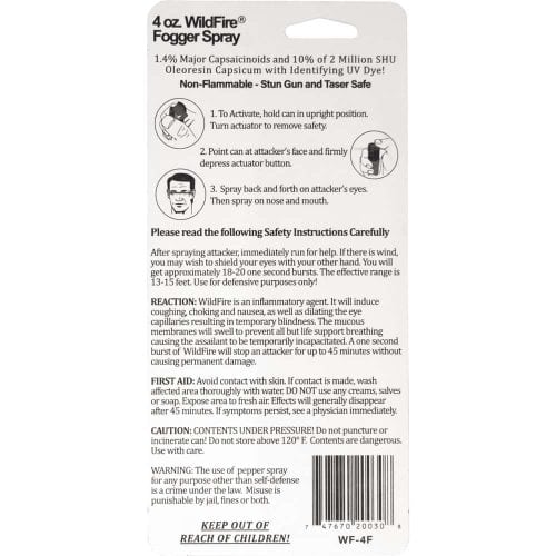 Wildfire Pepper Spray Fogger