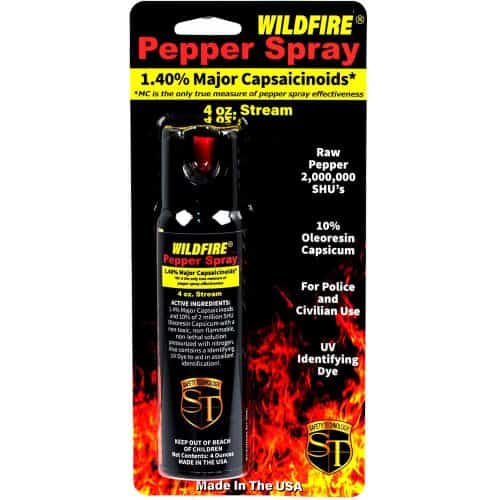 Wildfire Pepper Spray Stream
