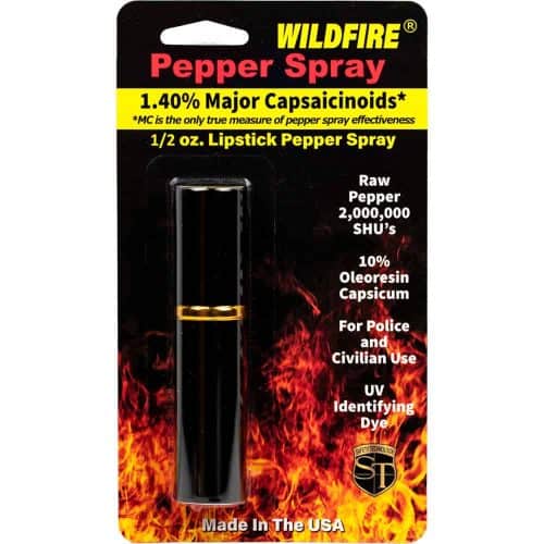 Lipstick Pepper Spray Black