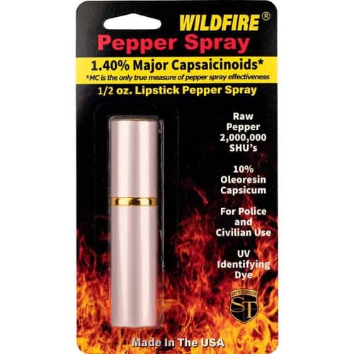 Lipstick Pepper Spray Black