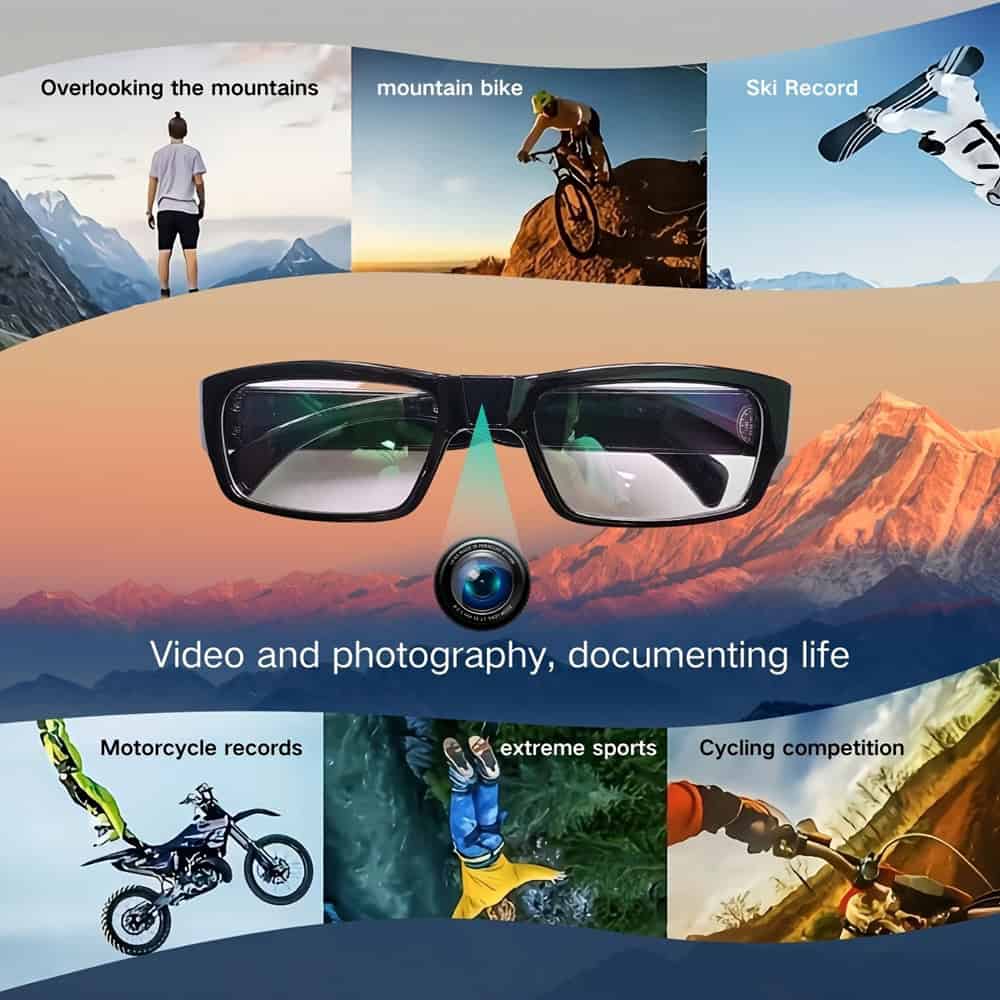 Eyeglasses Hidden Spy Camera with Built in DVR | Family Security - USA Eyeglasses Hidden Spy Camera with Built in DVR