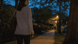 walking-alone-at-night-the-self-defense-setup-women-should-a